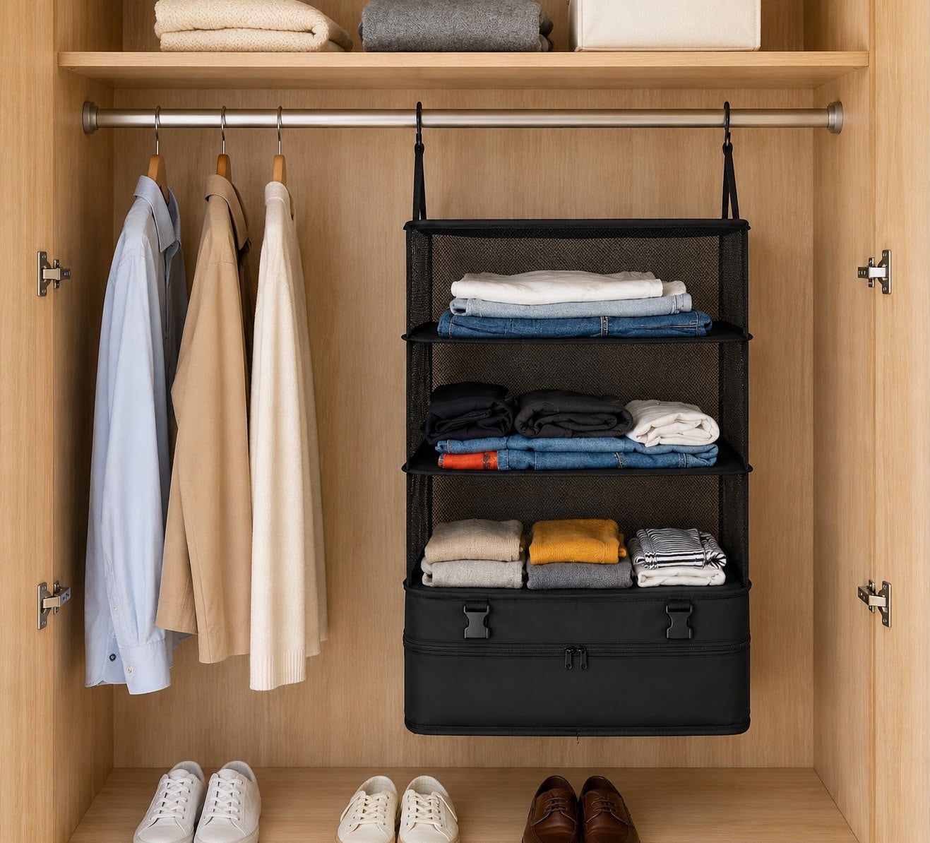 Suitpack I Organizador colgante para maleta 6 en 1.