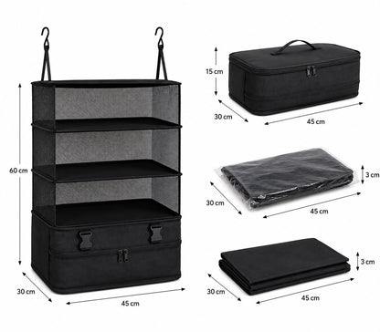 Suitpack I Organizador colgante para maleta 6 en 1.